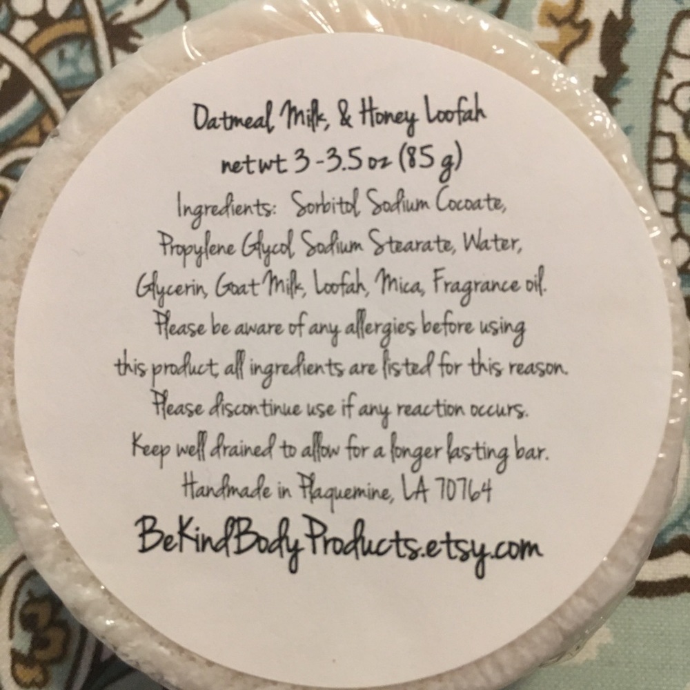 Loofah Body Wash/scrub